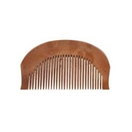 Wooden Comb ,Sikh Kanga, Natural Wood All Purpose Classic Hair Comb with Stainless Steel baaj