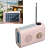 Miniature Bluetooth Speaker Portable Bluetooth Radio Solar Powered Wireless Speakers
