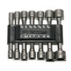 GOSONO 14pcs 1/4'' hex shank Metric & Standard SAE Socket
