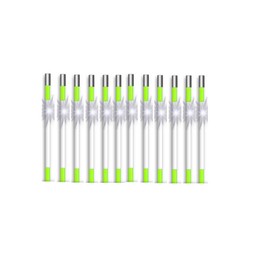 Driveway Snow Poles Reflective Orange Markers 60" Multiple Quantities (12, Lime-Yellow)