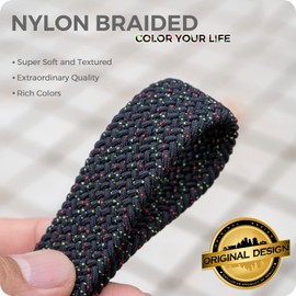 SENLLY Wristlet Lanyard, Hand Wrist Strap Keychain Holder, Made of High-End Super Soft Nylon Weave