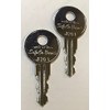 2-Keys For Better Built Tool Box Key Code Series J201
