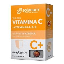 Vitamina Capsulas Solanum Perlacaps 500mg
