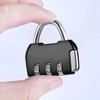 2 Pack Lock Combination Code 3 Digit Combination Lock Padlock