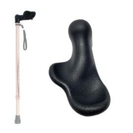 Orthopedic Walking Cane Replacement Handgrip Fits 7/8" Crutch Pipe for Carpal Tunnel Syndrome, Arthritis, Not Include Cane (Right Hand)