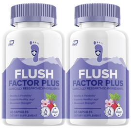 Flush Factor Plus (2 Pack) Flush Factor Plus Capsule Supplement – Factor Flush Plus Pills