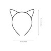 Frcolor 10 Pieces Cat Ear Hair Hoop Headband Ears Headband