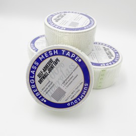 Drywall Repair Tape Fiberglass Mesh Self-Adhesive Drywall Joint Tape 1 Roll 2 in x 100 FT for Wall Crack and Seam Patch Repair