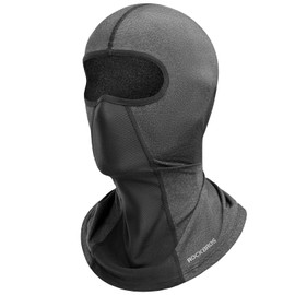 ROCKBROS Balaclava, Cooling Face Cover, Helmet, Innerwear, Sunscreen, Breathable, Non-Breathing, Sweat Absorbent, Quick Drying, Balaclava, For Running, Cycling, Biking, Sports, Men's
