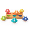 Sassy Mischievous Matching Mushrooms, Sorting Board, Social Emotional Learning Toy,
