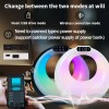 Wireless Speaker Bedside Night Light Digital Alarm Clock Smart APP