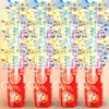 Fireworks Bubble Machine with 80 ml Bubble Solution, Portable Automatic