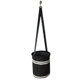 Sewroo Canvas Peg Bag, Midnight Black