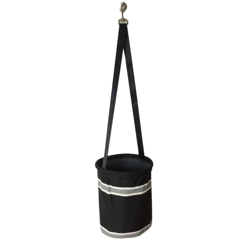 Sewroo Canvas Peg Bag, Midnight Black