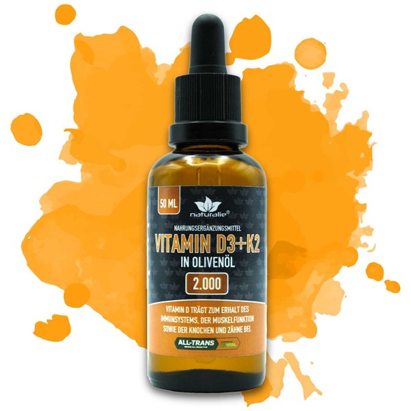 Naturalie® Vitamin D Drops High Dose with 2000 IU +