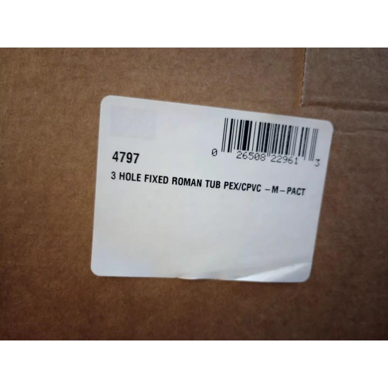 Moen 4797 1/2" PEX Roman Tub Rough-In Valve 10 Inch