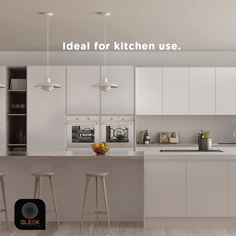 SLEEKLIGHTING 13Watt T2 Spiral CFL GU24 Base Puck Light Bulb