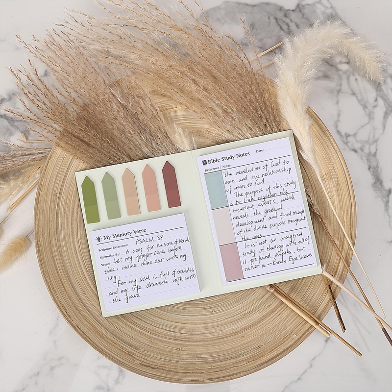 Mr. Pen- Holy Bible Study Sticky Notes, 225 pcs, Vintage