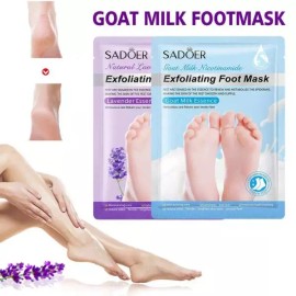 Please Check Product Description 1 쌍 엑스 폴리 에이 팅 피트 마스크 풋 필 양말 페디큐어 필링 데드 스킨 리무버 모이스춰 라이징 Double X Poly A-Ting Foot Mask Foot Peel Exfoliating Dead Skin Remover Moisturizing Rising [Lavender]
