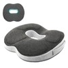 Spalivivre Orthopaedic Seat Cushion, Memory Foam Anti Bedsore Seat Cushion,