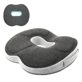Spalivivre Orthopaedic Seat Cushion, Memory Foam Anti Bedsore Seat Cushion, Seat Ring Coccyx Relief, Doughnut Cushion for Home, Office, Wheelchair
