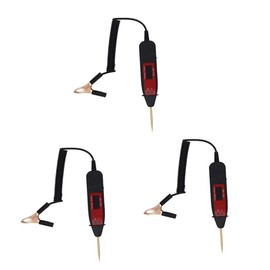 Mobestech 3pcs Automotive Voltage Detector Pen Multi-Function Test Light for Real Voltage Display Probes for Circuit Testing Lightweight Easy to Use for Car Electrical Diagnostics