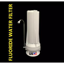 WATER WORLD COUNTERTOP Water FILTRATION System FAUCET Adapter & Fluoride Reduction Filter