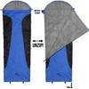 normani Ultralight Runty Sleeping Bag Compact Size 3D Microfibre Microtech