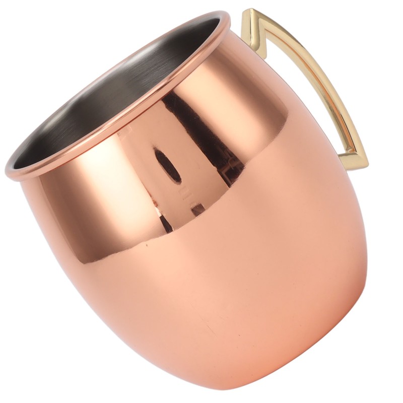 Moscow Mule Mug 600ml Capacity Stainless Steel Beer Cocktail Cup