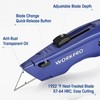 WORKPRO Premium Utility Knife, Retractable All Metal Heavy Duty Box