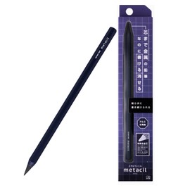 Sunstar Stationery Metacil Metal Pencil, Navy S4541146