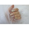 Handmade nails - Salpi Flower Garden - Short square /