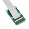 Mini PCIE to PCIE Express 4X USB Adapter Card PCB