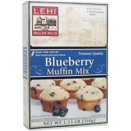 Lehi Roller Mills Blueberry Muffin Mix (Pack of 12)