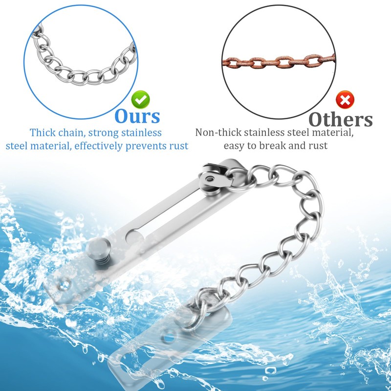 Chain Door Lock Premium Door Guard Safety Lock Chain Locks