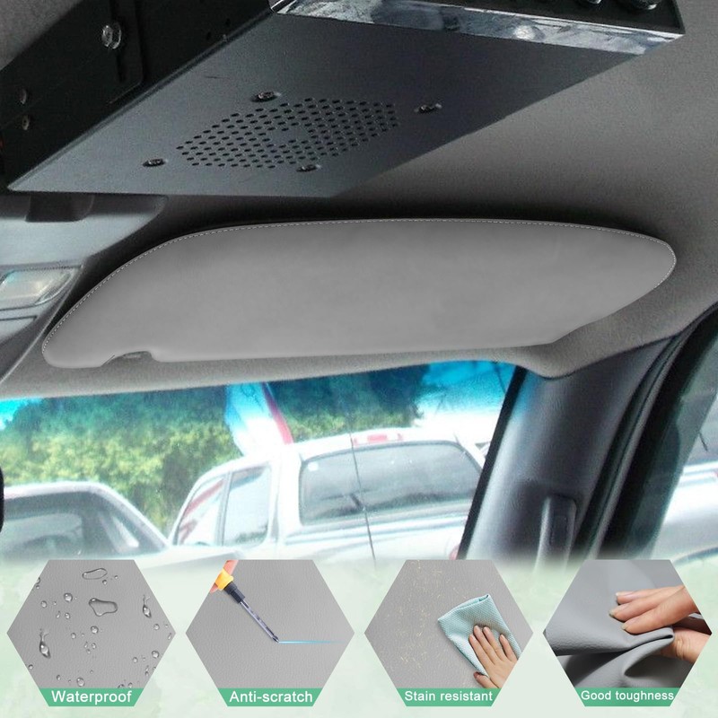 VKGUG 2PCS Sun Visor Cover Protector Compatible with Dodge Ram