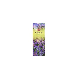Iris - Box of Six 20 Stick Tubes, 120 Sticks Total - HEM Incense