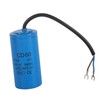 CD60 300uF Racing Capacitor with Wire Conductor 250VAC 50/60Hz for