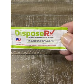 DisposeRX At Home Site Of Use Disposal Solution