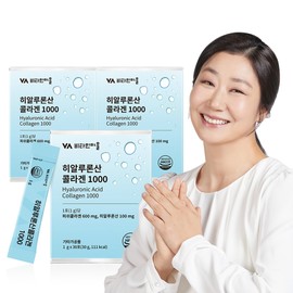 Vitamin Village [3 month supply] Vitamin Village Hyaluronic Acid Collagen 1000 30 packets, 3 units / [3개월분] 비타민마을 히알루론산 콜라겐 1000 30포, 3개