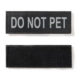 Excellent Elite Spanker 2pcs Magic Sticker Morale Patch Reflective DO NOT PET Patch in Training Puppy for Dog Harnesses & Vests …