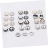 Hohopeti Snap Fastener 50pcs Clothing Accessories Buttons Snap in Buttons
