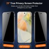 JEHOO [2 Pack] Pixel 9 Privacy Screen Protector Flexible TPU,
