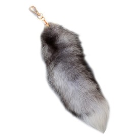 URTERYSER Keyring Pendant, Cute Animal Tail Keychain Pendant Key-Chain Bags Charm Keys-Holder, 30.00 * 20.00 * 5.00CM