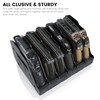 Gun Rack for 6 Handguns, Pistol Holder Organizer Accessories Gun