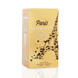 META-BOSEM Paris Elixir Red Designed Bottle, Sweet Perfume for Women, Vanilla Scent Fruity Fragrance Collection, Eau de Parfum Spray - Great Holiday Gift, 3.4 Fl Oz/100Ml