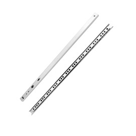 Drawer Runners 400 mm x 17 mm Groove, 1 Pair Partial Extension Ball Runners, Drawer Runners, Drawer Runners for Drawers, Drawers, Rail System, Maximum Load 10 kg