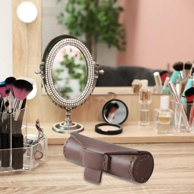 Mini Estuche Para Lápiz Labial, Resistente Al Polvo Y A