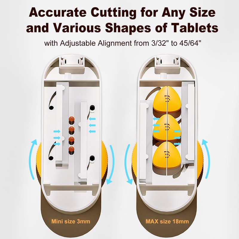 Pill Cutter Splitter for Small and Tiny Larger Pills. |ONE
