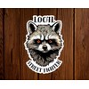 Horizon Decals Local Street Fighter Raccoon Vinyl Sticker Decal -